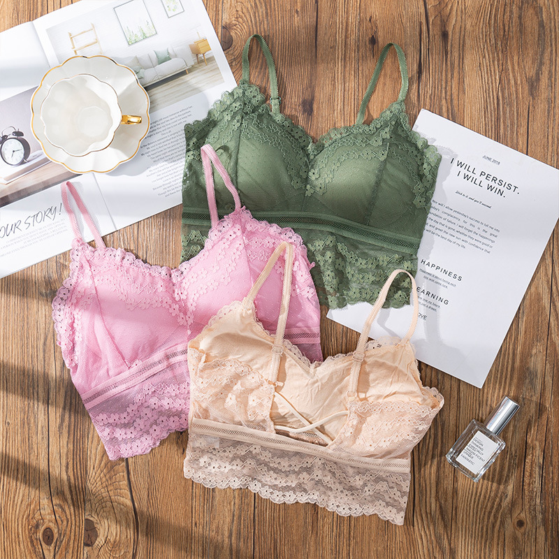 Sheer Bra Lace - 3D Ren Quần Lót Liền Mạch