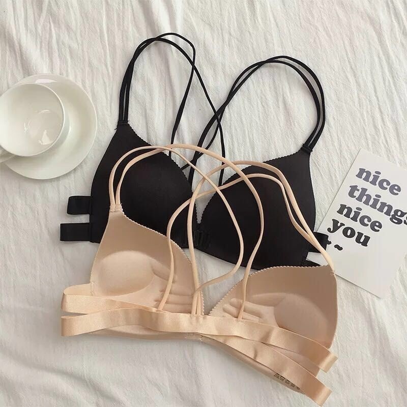 1 Piece Fashion Triangle Cup B - đánh giá và giá Wirefree Bra Comfort