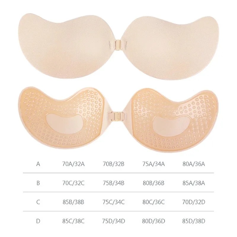 Invisible Strapless Adhesive S - đánh giá và giá Push Up Bra Silicone