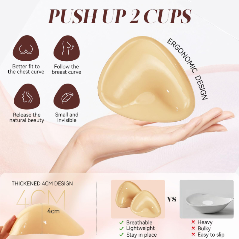 Kave 1/2 Pairs Double Sided St - đánh giá và giá Push Up Bra Silicone