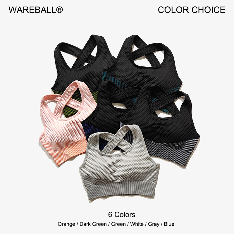 WAREBALL 6 Colors Yoga Sport B - đánh giá và giá Sports Bra Racerback