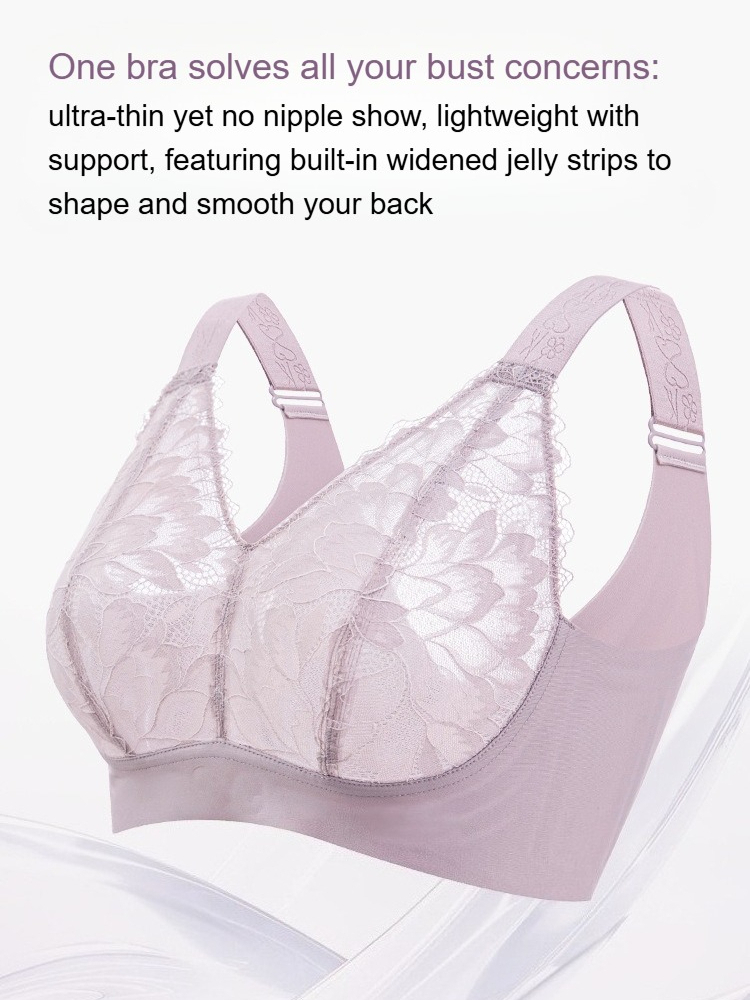 Plus Size Bras Lace Underwear  - đánh giá và giá Minimizer Bra Women