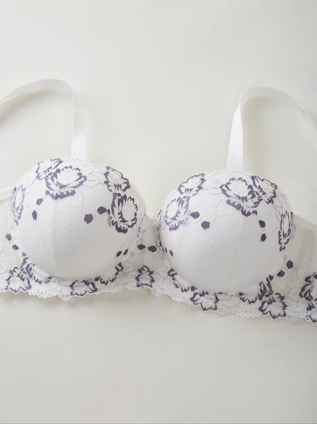 Plus Size Lace & Embroidery Wo - đánh giá và giá Minimizer Bra Women