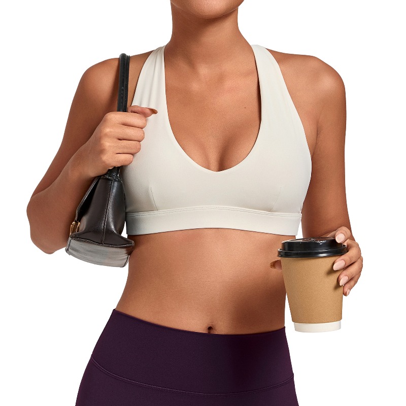 Samless Women's Gym Workout Sp - đánh giá và giá Sports Bra Racerback