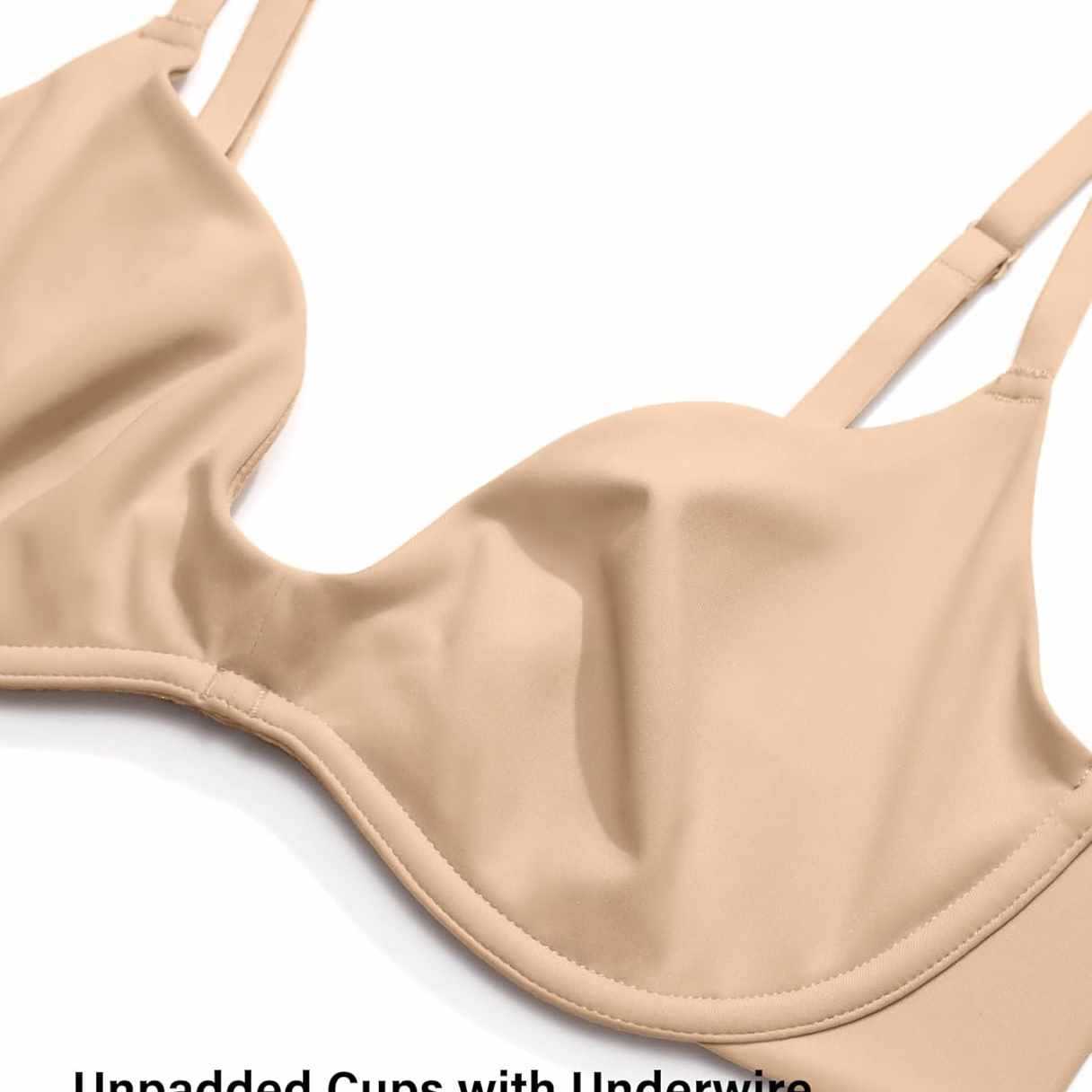 Women's Deep V Unpadded Seamle - đánh giá và giá Wirefree Bra Comfort