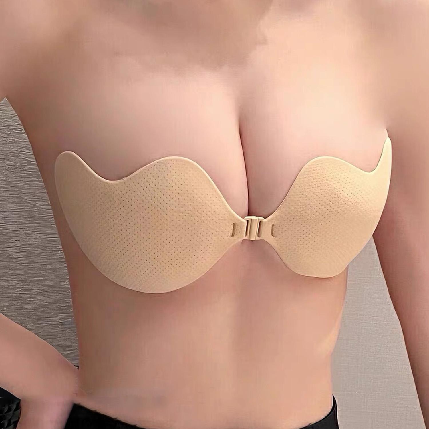Backless Invisible Push Up Bra - đánh giá và giá Push Up Bra Silicone