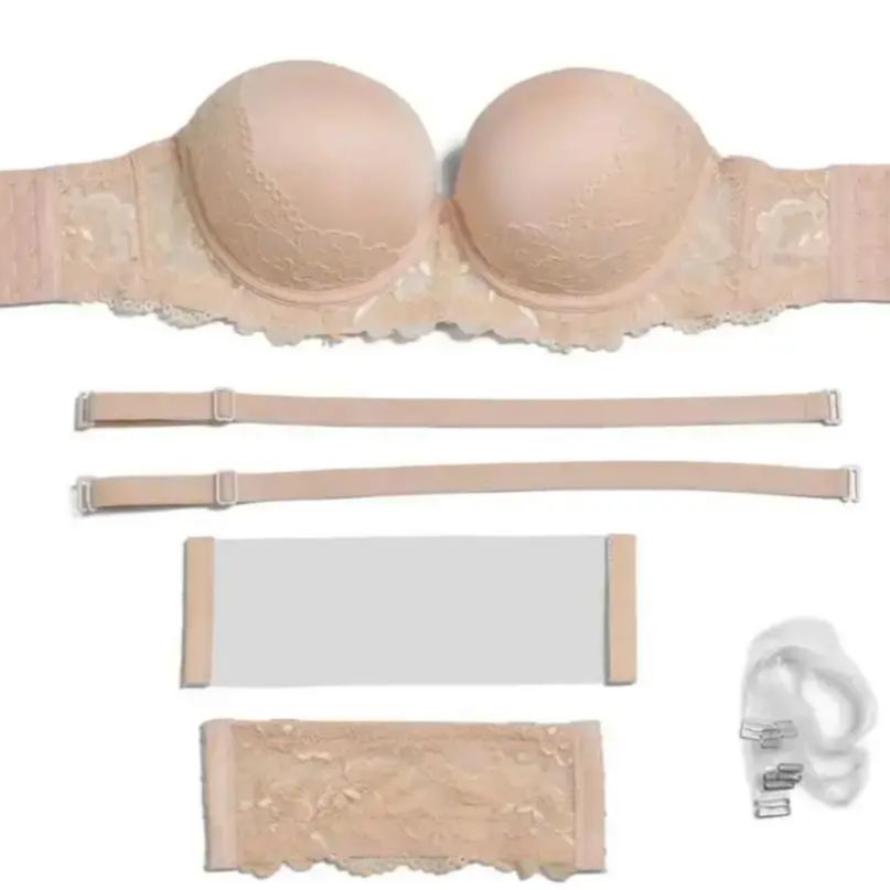 New Sexy Push Up Women Straple - đánh giá và giá Convertible Bra Multiway