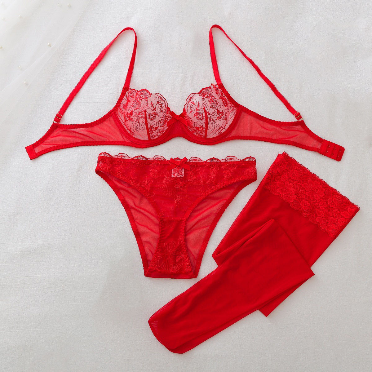 See Through Mesh Erotic set Wo - đánh giá và giá Sheer Mesh Bra
