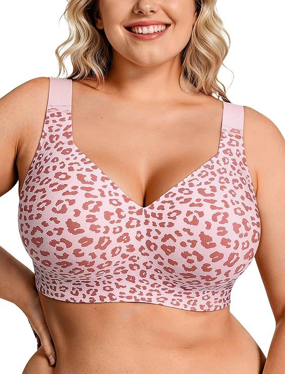 Plus Size Wireless Jelly Bra W - đánh giá và giá Minimizer Bra Women