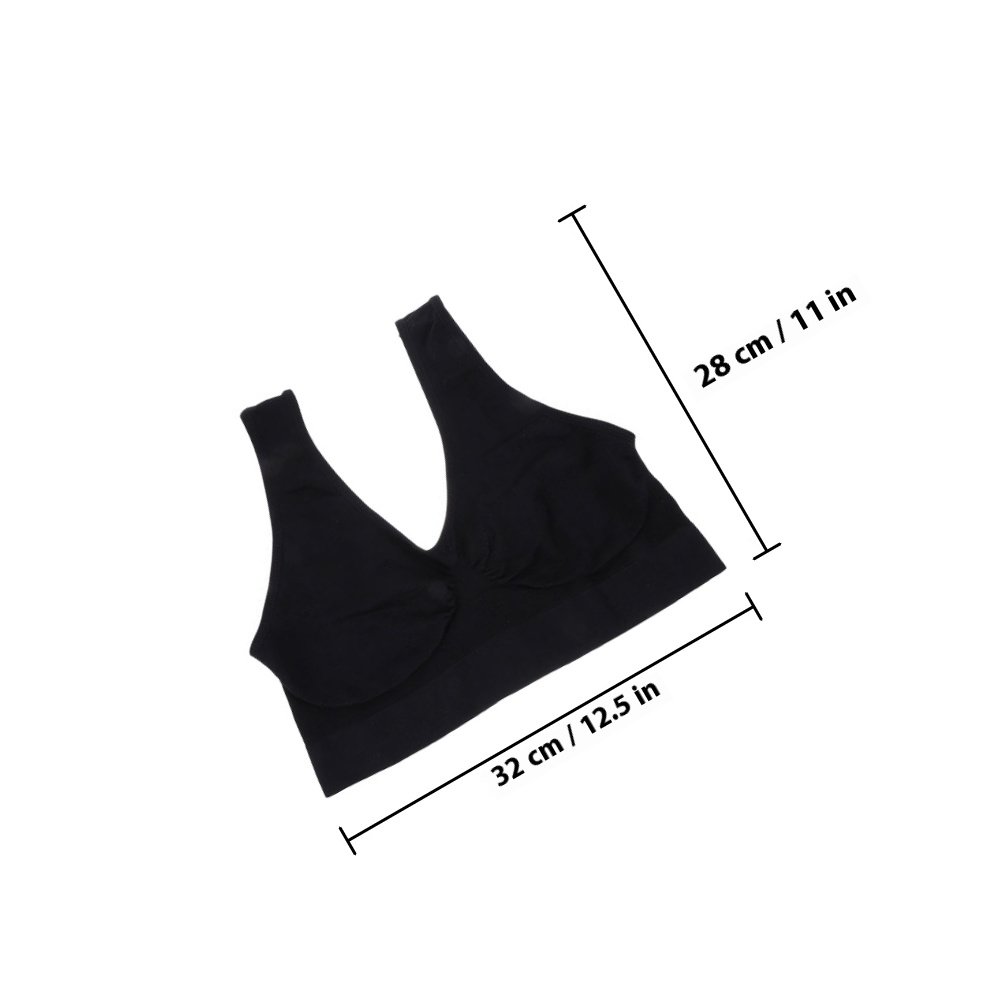 3pcs Yoga Sports Bra Seamless  - đánh giá và giá Wirefree Bra Comfort