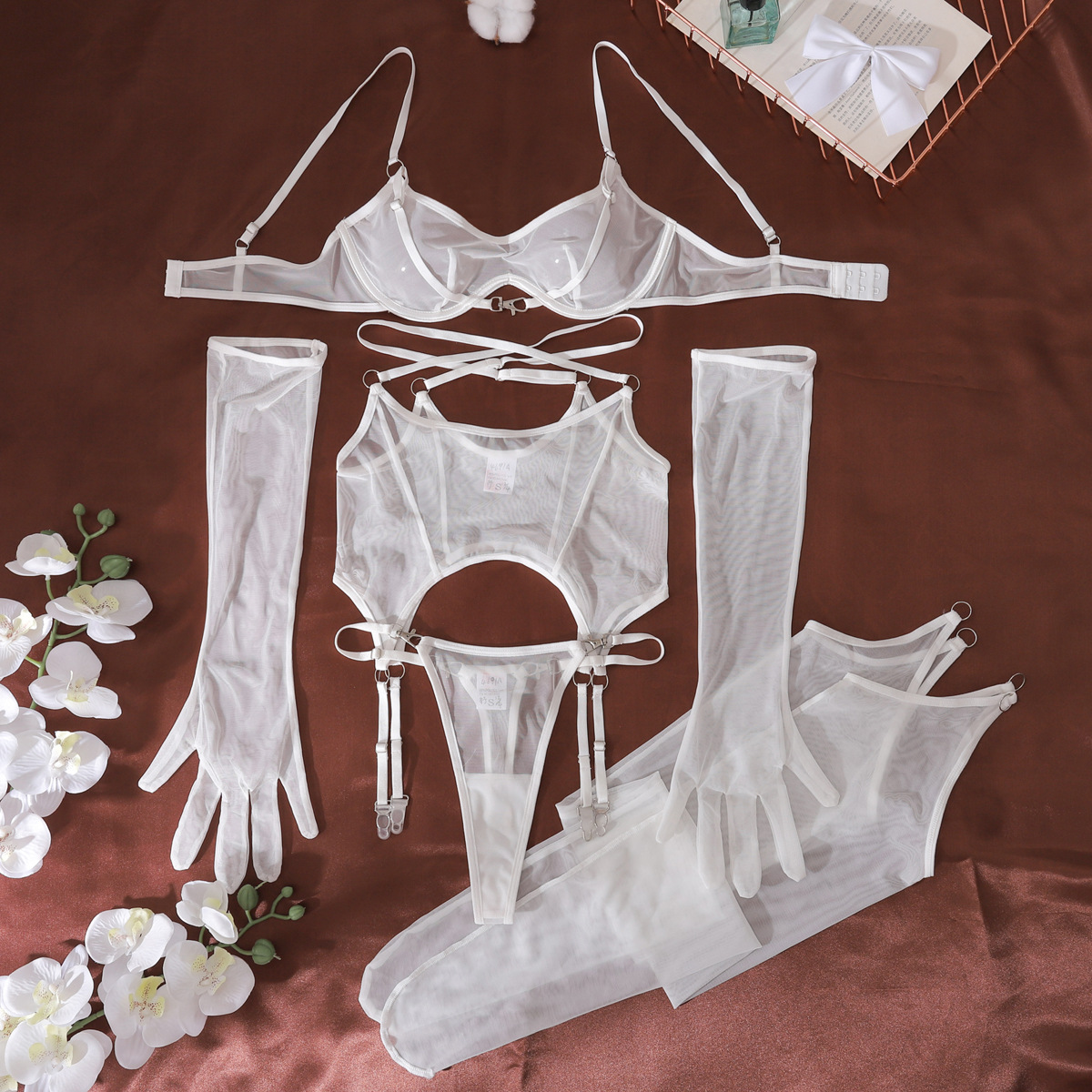 Sexy Mesh Breathable Lingerie  - đánh giá và giá Sheer Mesh Bra