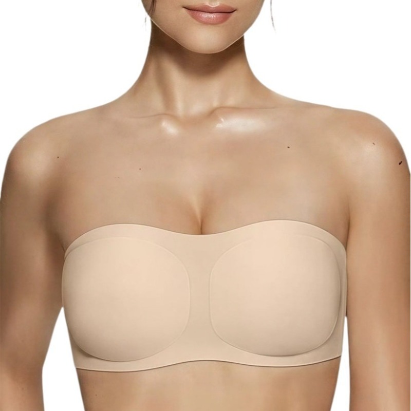 Women's Strapless Bra with Pus - đánh giá và giá Wirefree Bra Comfort