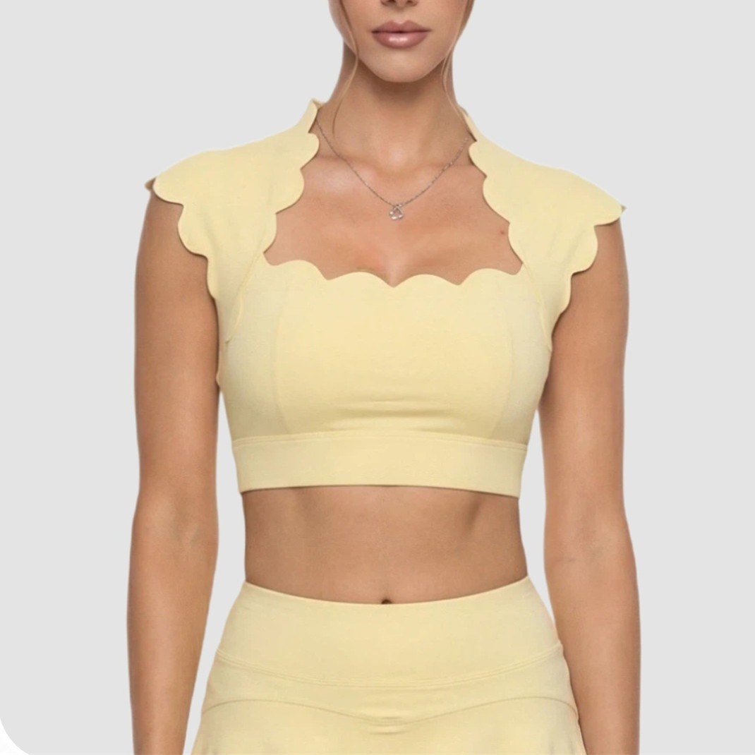Pad Wavy Women Sports Vest Yog - đánh giá và giá Sports Bra Racerback