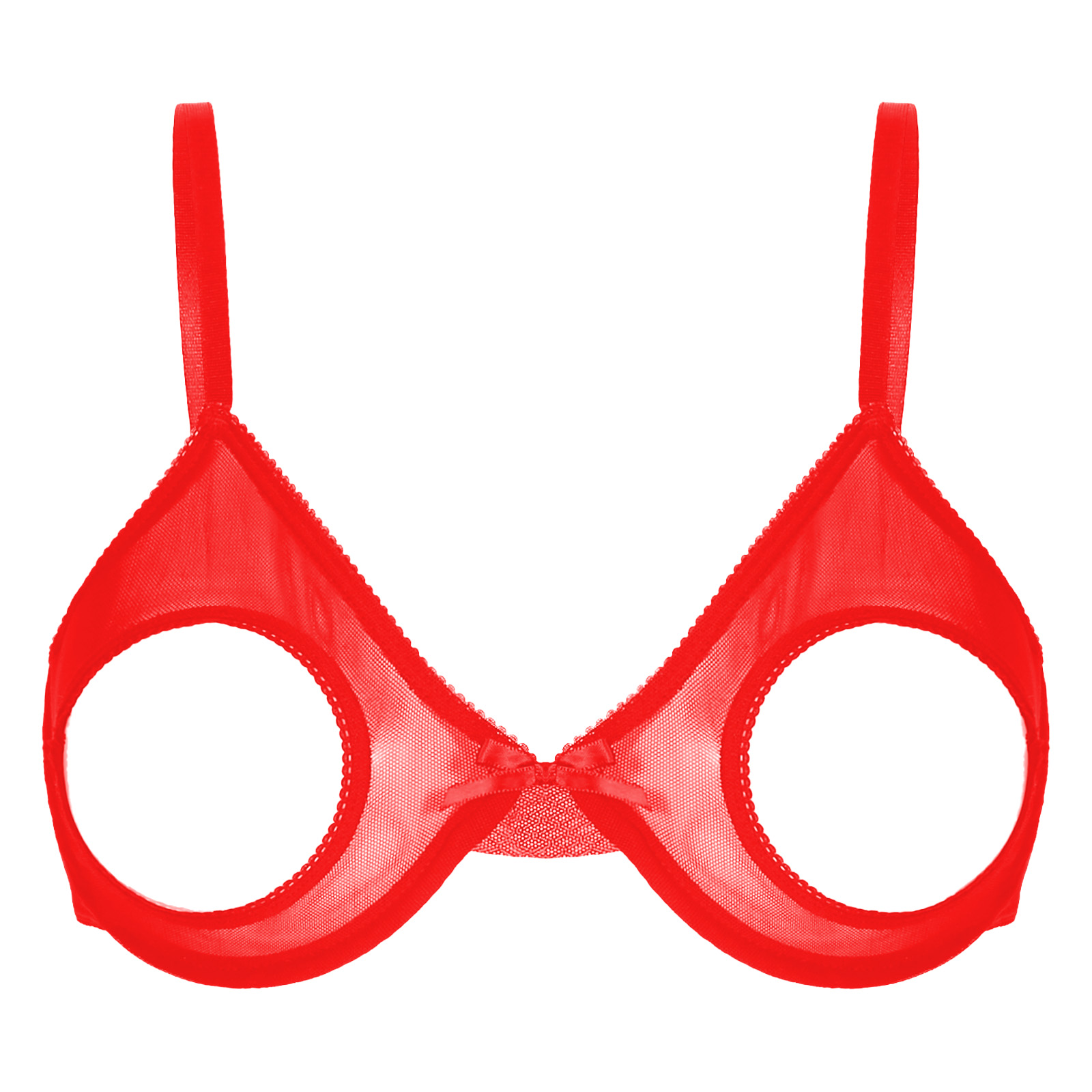 Woman's Lace Underwire Push Up - đánh giá và giá Demi Bra Balconette